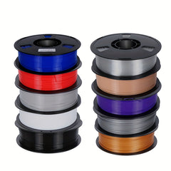 [10kg PETG Filament Bundle] 10kg PETG Filament 1.75mm Bundle Black Mixing Color 22LBS 3D Printer Filament 1kg/roll