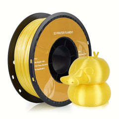 5 KG Silk PLA Filament 1.75 Mm For 3D Printer, Metal-Like Shiny Consumable 1 Kg (2.2 Lbs) 1 Spool 3D Printer Material