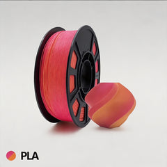 Small rolls 250g-32 Colors Of 3D Printing Consumables PLA Multi-color Filament, (250 Grams/0.55 Lb) 1.75mm+/-0.03mm, 3D Printed Filament, Can Quickly And Randomly Gradient Shiny Colors, Widely Supports FDM 3D Printer