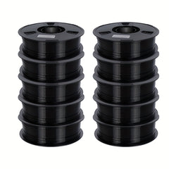 [10kg PETG Filament Bundle] 10kg PETG Filament 1.75mm Bundle Black Mixing Color 22LBS 3D Printer Filament 1kg/roll