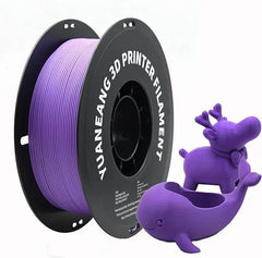 YUANEANG Matte PLA 3D Printer Filament 1 kg Spool (2.2 Lbs) 1.75 mm for FDM 3D Printers Sapphire Blue Made in China