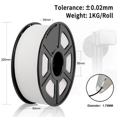 SUNLU 10KG 3D Filament PLA /PLA PLUS Filament 10kg 22 lbs 1.75mm 3D Printer Filament Environmentally friendly High strength PLA