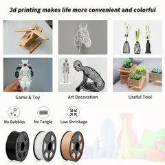 SUNLU 10KG 3D Filament PLA /PLA PLUS Filament 10kg 22 lbs 1.75mm 3D Printer Filament Environmentally friendly High strength PLA