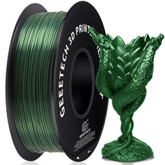 GEEETECH 3d Silk PLA Filament 1kg1.75mm Spool Wire For 3D Printer Material, Vacuum packaging, special colors
