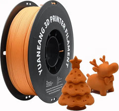 YUANEANG Matte PLA 3D Printer Filament 1 kg Spool (2.2 Lbs) 1.75 mm for FDM 3D Printers Sapphire Blue Made in China