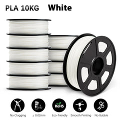 SUNLU 10KG 3D Filament PLA /PLA PLUS Filament 10kg 22 lbs 1.75mm 3D Printer Filament Environmentally friendly High strength PLA