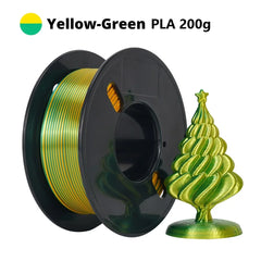 Dual color PLA Filament Multicolor PLA Filament 200g/roll 1.75mm 3D Printer Filament for FDM 3D Printer