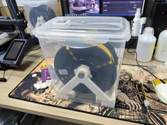 Large Capacity 3D Printer Filament Dry Box Double Seal Airtight Moisture Proof Universal Storage Container