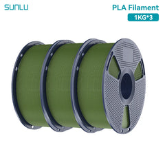 SUNLU 3KG PLA /Clear 3D Printer Filament 1.75mm 1000g Spool (2.2lbs)