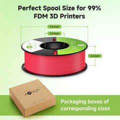 Soleyin Creality Sub Brand 12KG 1.75mm 3D Printer Ultra PLA Filament  High Quality Muiti Color Vacuum Eco-Friendly for Creality