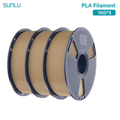 SUNLU 3KG PLA /Clear 3D Printer Filament 1.75mm 1000g Spool (2.2lbs)