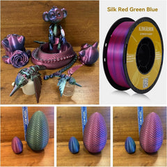KEEPANG PLA/Silk PLA Filament 5/10kg 3D Printer Filament 1kg/1roll 1.75mm Pla Plastic Filamento No Bubble 3D Printing Materials