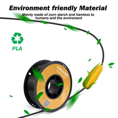 KEEPANG PLA/Silk PLA Filament 5/10kg 3D Printer Filament 1kg/1roll 1.75mm Pla Plastic Filamento No Bubble 3D Printing Materials