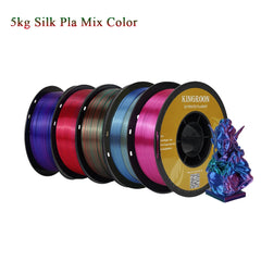 KEEPANG PLA/Silk PLA Filament 5/10kg 3D Printer Filament 1kg/1roll 1.75mm Pla Plastic Filamento No Bubble 3D Printing Materials