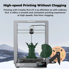 Creality Hyper PLA-CF Filament 1.75mm High Speed 300mm/s Matte Finish Upgrade 3D Printer Filament 1KG