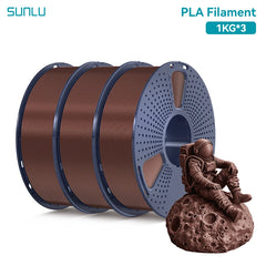 SUNLU 3KG PLA /Clear 3D Printer Filament 1.75mm 1000g Spool (2.2lbs)