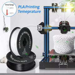 GEEETECH 5Kg 3D Silk PLA Filament 1.75mm High Gloss Surface Neat Wrapped Dimensional Accuracy /-0.02mm Vacuum Packaging