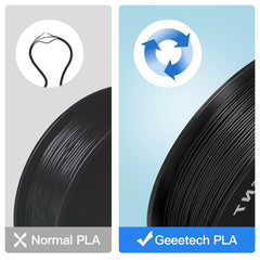 GEEETECH 3d Silk PLA Filament 1kg1.75mm Spool Wire For 3D Printer Material, Vacuum packaging, special colors