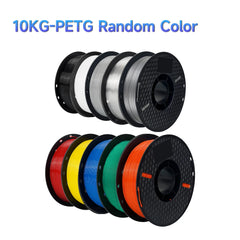 10KG/22LBS 1.75mm PETG Filament for 3D Printer Plastic Material Clogging Free Non-Toxic PETG 3D Filament Consumables