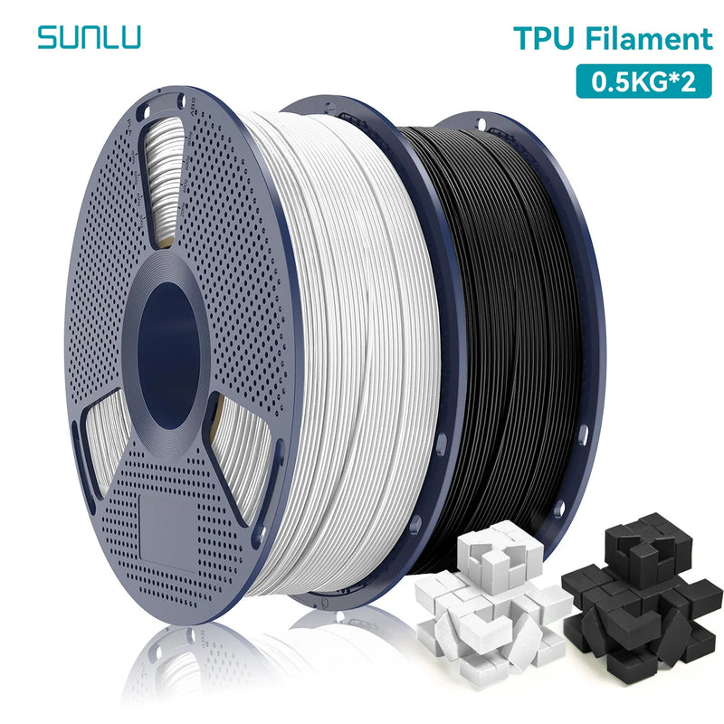 SUNLU TPU Filament 0.5KG 1.75mm 95A for 3D Printer