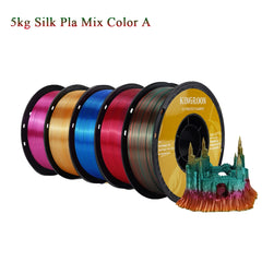 KEEPANG PLA/Silk PLA Filament 5/10kg 3D Printer Filament 1kg/1roll 1.75mm Pla Plastic Filamento No Bubble 3D Printing Materials