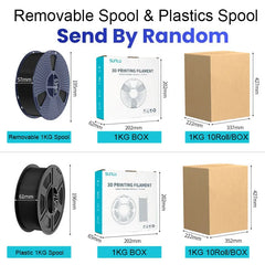 SUNLU 3KG PLA /Clear 3D Printer Filament 1.75mm 1000g Spool (2.2lbs)