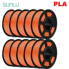 SUNLU 10KG 3D Filament PLA /PLA PLUS Filament 10kg 22 lbs 1.75mm 3D Printer Filament Environmentally friendly High strength PLA