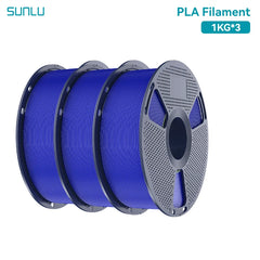 SUNLU 3KG PLA /Clear 3D Printer Filament 1.75mm 1000g Spool (2.2lbs)