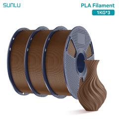 SUNLU 3KG PLA /Clear 3D Printer Filament 1.75mm 1000g Spool (2.2lbs)