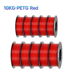 10KG/22LBS 1.75mm PETG Filament for 3D Printer Plastic Material Clogging Free Non-Toxic PETG 3D Filament Consumables