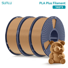 SUNLU 3KG PLA Plus /Clear 3D Printer Filament 1.75mm 1000g Spool (2.2lbs)