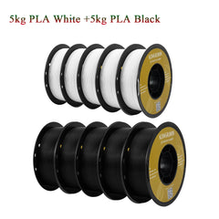 KEEPANG PLA/Silk PLA Filament 5/10kg 3D Printer Filament 1kg/1roll 1.75mm Pla Plastic Filamento No Bubble 3D Printing Materials