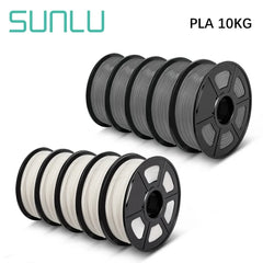 SUNLU 10KG 3D Filament PLA /PLA PLUS Filament 10kg 22 lbs 1.75mm 3D Printer Filament Environmentally friendly High strength PLA