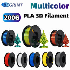 Dual color PLA Filament Multicolor PLA Filament 200g/roll 1.75mm 3D Printer Filament for FDM 3D Printer