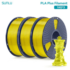 SUNLU 3KG PLA Plus /Clear 3D Printer Filament 1.75mm 1000g Spool (2.2lbs)