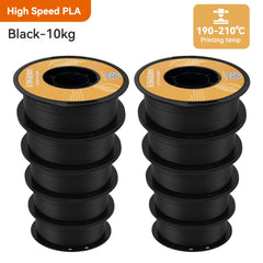 KINGROON HS-PLA Filament 1.75mm High Speed PLA 3d Printer Filament All FDM 3D Printer 3D Printing Materials 5/10KG