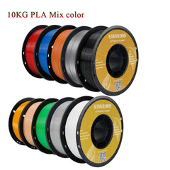 KEEPANG PLA/Silk PLA Filament 5/10kg 3D Printer Filament 1kg/1roll 1.75mm Pla Plastic Filamento No Bubble 3D Printing Materials
