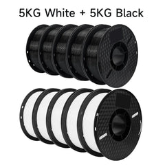 10KG/22LBS 1.75mm PETG Filament for 3D Printer Plastic Material Clogging Free Non-Toxic PETG 3D Filament Consumables