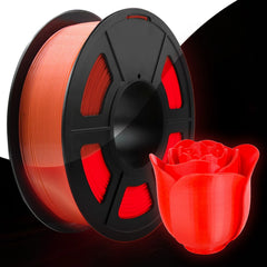 1.75mm PLA Luminous 3D Printer Filament, 200g(0.44L）Spool, Glow in the Dark, for FDM Printers