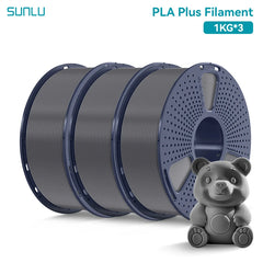 SUNLU 3KG PLA Plus /Clear 3D Printer Filament 1.75mm 1000g Spool (2.2lbs)