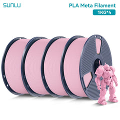 SUNLU PLA Meta 3D Printer Filament  4KG 1KG/Roll 175MM Tolerances +/-0.02MM Filament