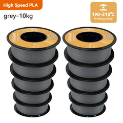 KINGROON HS-PLA Filament 1.75mm High Speed PLA 3d Printer Filament All FDM 3D Printer 3D Printing Materials 5/10KG