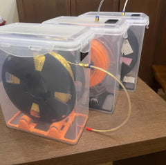 Large Capacity 3D Printer Filament Dry Box Double Seal Airtight Moisture Proof Universal Storage Container