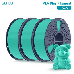 SUNLU 3KG PLA Plus /Clear 3D Printer Filament 1.75mm 1000g Spool (2.2lbs)