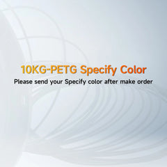 10KG/22LBS 1.75mm PETG Filament for 3D Printer Plastic Material Clogging Free Non-Toxic PETG 3D Filament Consumables