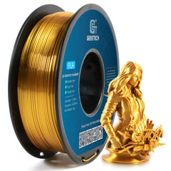 GEEETECH 3d Silk PLA Filament 1kg1.75mm Spool Wire For 3D Printer Material, Vacuum packaging, special colors