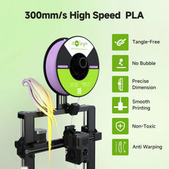 Soleyin Creality Sub Brand 12KG 1.75mm 3D Printer Ultra PLA Filament  High Quality Muiti Color Vacuum Eco-Friendly for Creality