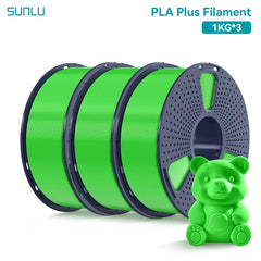 SUNLU 3KG PLA Plus /Clear 3D Printer Filament 1.75mm 1000g Spool (2.2lbs)