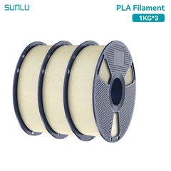 SUNLU 3KG PLA /Clear 3D Printer Filament 1.75mm 1000g Spool (2.2lbs)