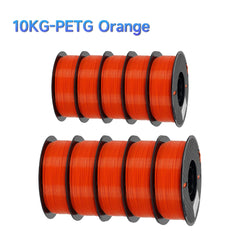 10KG/22LBS 1.75mm PETG Filament for 3D Printer Plastic Material Clogging Free Non-Toxic PETG 3D Filament Consumables